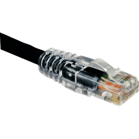 50Ft Cat 5E Black Rj45 Snagless Network Patch Cable - 50 Ft Rj45 M/M